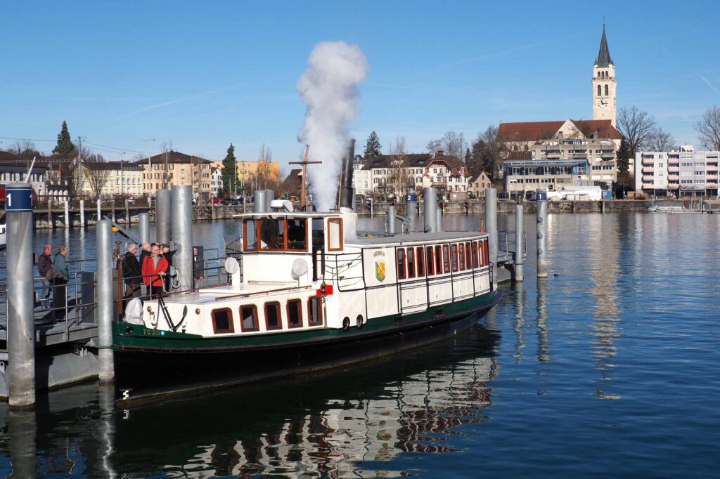 Dampfschiff Seerhein